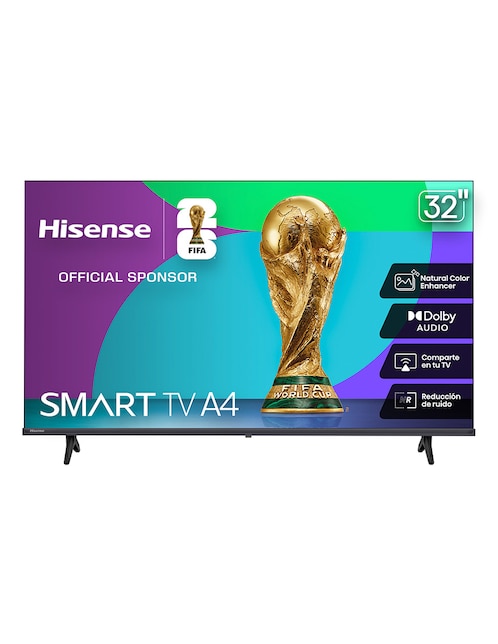 Pantalla LED de 32 pulgadas 4K/UHD 32A4NV con vidaa