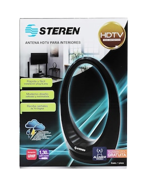 Antena HD/TV de televisión Steren
