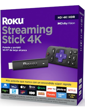 Reproductor multimedia Streaming Stick 4K Roku