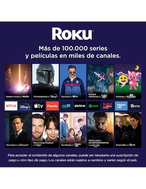 Reproductor multimedia Streaming Stick 4K Roku
