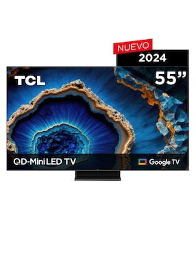 Pantalla TCL Mini LED De 65 Pulgadas 4K UHD 65QM741G Con Google TV