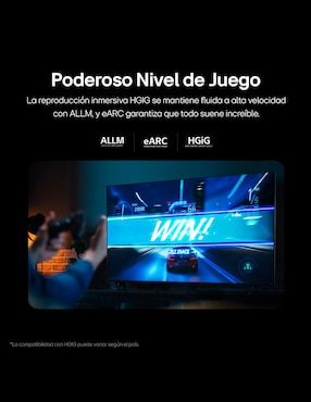 Pantalla Smart TV LG QNED de 50 pulgadas 4K 50QNED80TSA con WebOS