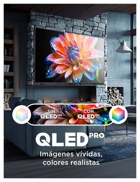 Pantalla Tcl QLED de 98 pulgadas 4K/UHD 98Q651G con Google TV