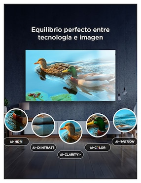 Pantalla Tcl QLED de 98 pulgadas 4K/UHD 98Q651G con Google TV