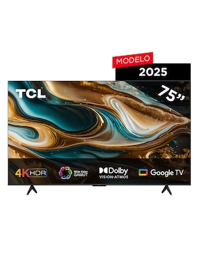 Pantalla TCL Led De 75 Pulgadas 4k UHD 75s551g Con Google Tv