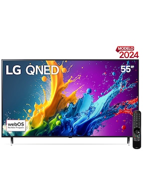 Pantalla LG QNED De 55 Pulgadas 4k 55qned80tsa