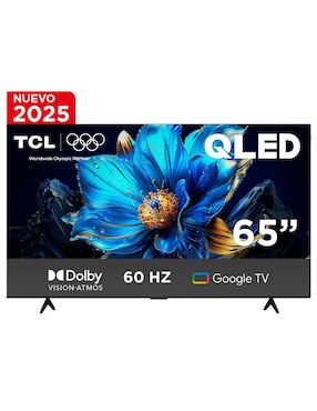 Pantalla TCL QLED de 65 pulgadas 4K/UHD 65Q6K con Google TV
