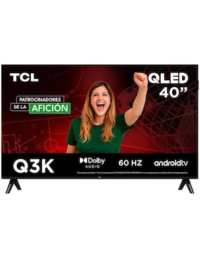 Pantalla Tcl QLED de 40 pulgadas Full HD 40Q3K con Android TV
