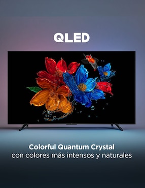 Pantalla Tcl QLED de 75 pulgadas 4K/UHD 75Q6K con Google TV