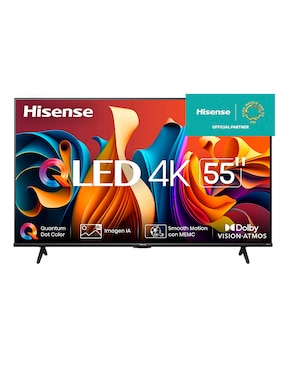 Pantalla Hisense QLED de 55 pulgadas 4K 55QD6N con Google TV