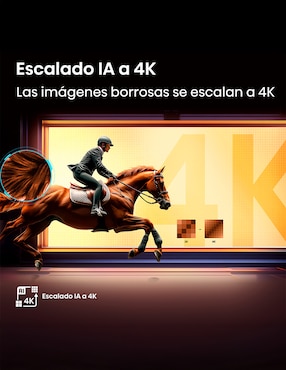 Pantalla Smart TV Hisense QLED de 50 pulgadas 4K/UHD 50QD6QV