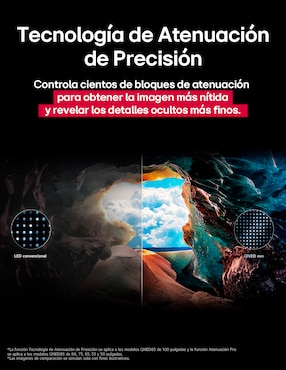 Pantalla smart TV LG QNED de 100 pulgadas 4K 100QNED86AS con evo AI