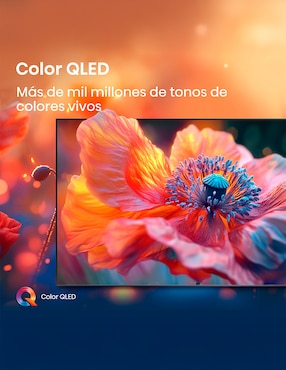 Pantalla Hisense QLED de 85 pulgadas 4K/UHD 85QD6QV con Vidaa con AI Smooth Motion