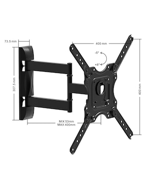 Soporte Homage para pantalla articulado 23 - 75 pulgadas