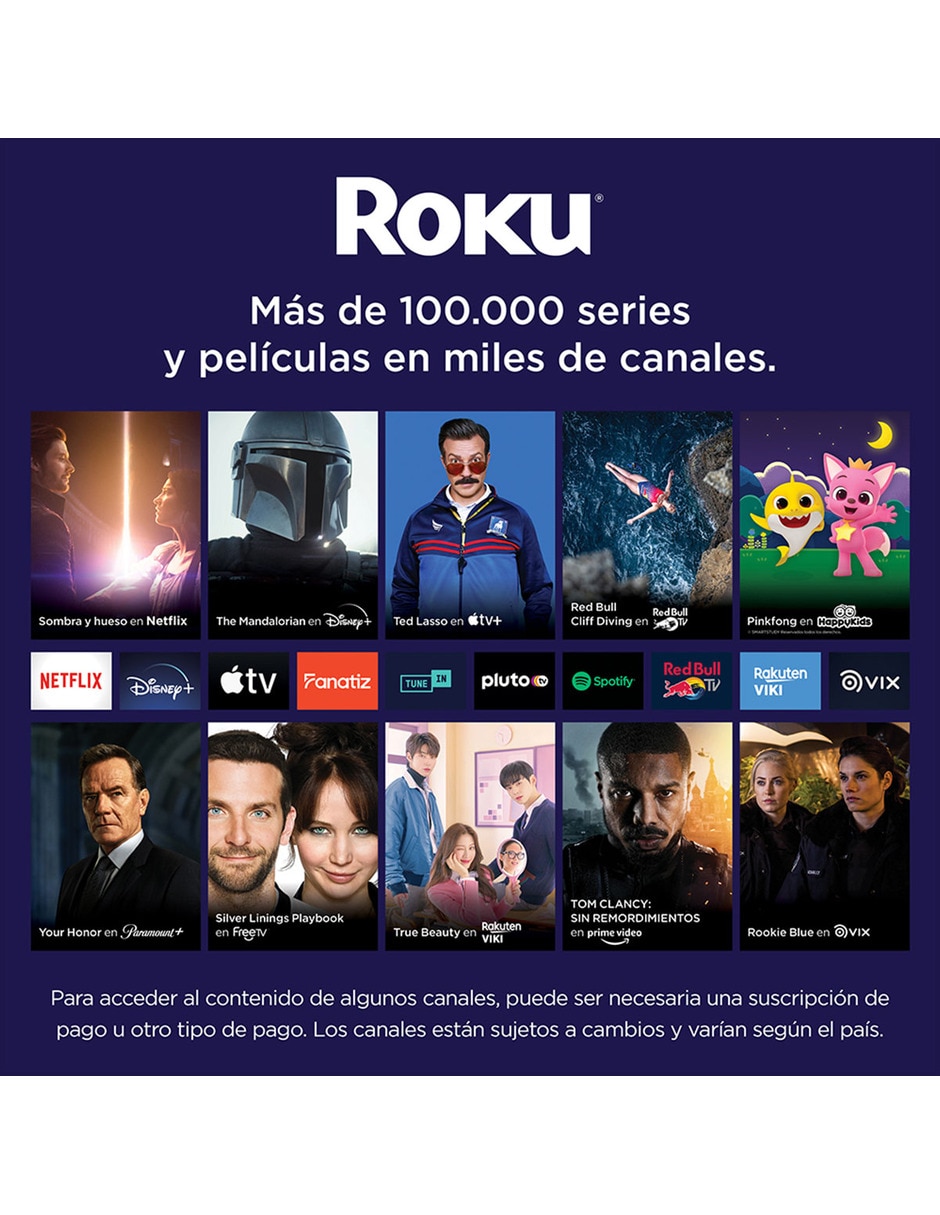Reproductor multimedia Streaming Stick 4K 6