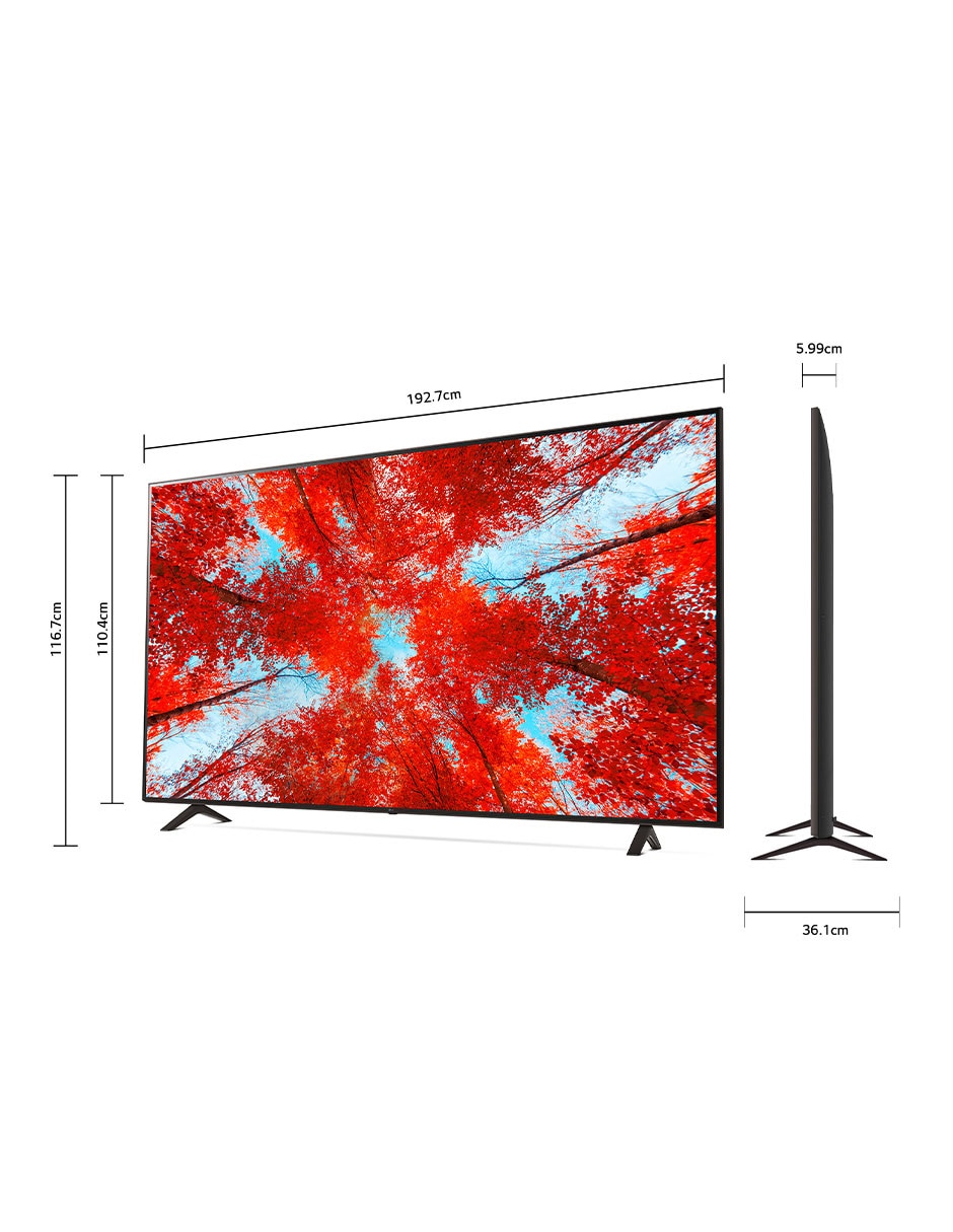 TV LG 86 Pulgadas 4K Ultra HD Smart TV LED Moderno, 57 OFF