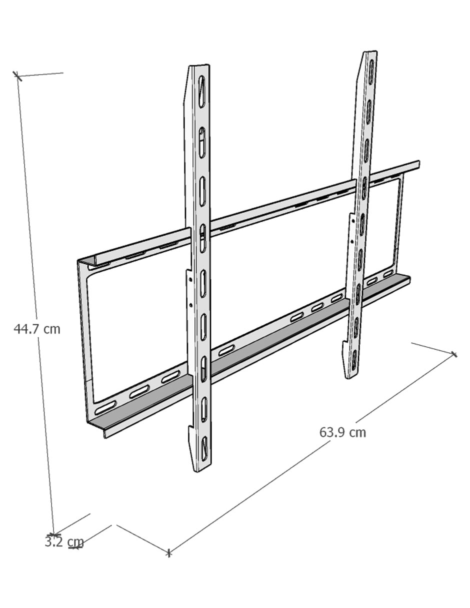 Soporte para pantalla fijo 4