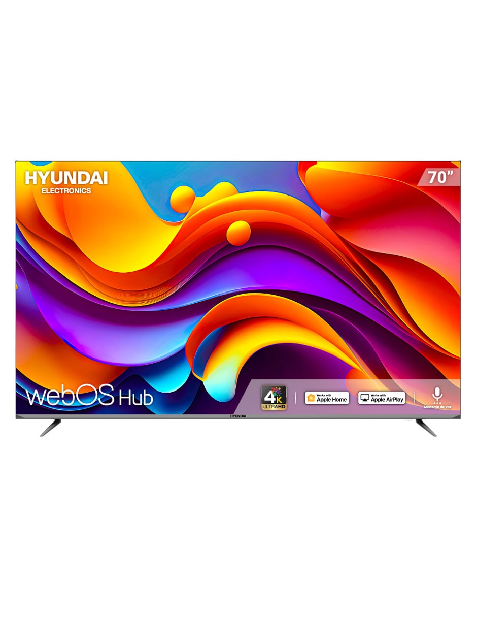 Pantalla Hyundai LCD de 70 pulgadas 4K/UHD HYLED7002W4KM