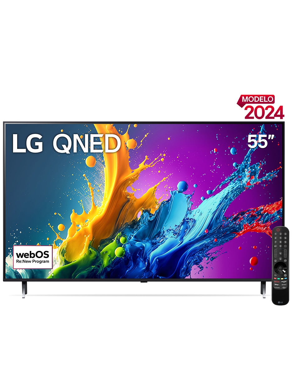 Pantalla LG QNED de 55 pulgadas 4k 55qned80tsa