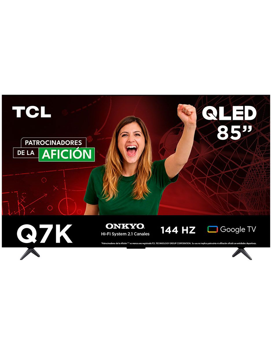 Pantalla QLED de 85 pulgadas 4K/UHD 85Q7K con Google TV Pantalla QLED de 85 pulgadas 4K/UHD 85Q7K con Google TV