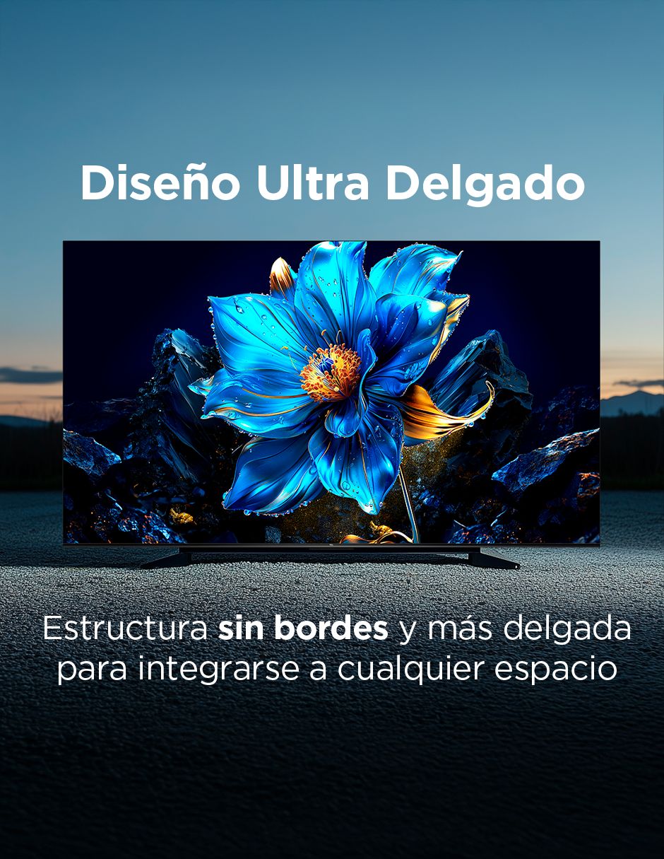 Pantalla QLED de 75 pulgadas 4K/UHD 75Q6K con Google TV 20