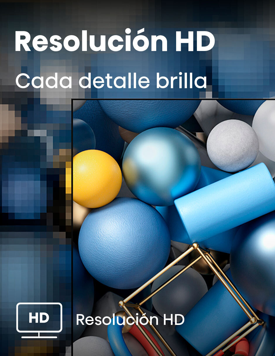 Pantalla LED de 32 pulgadas 4K/UHD 32A4NV con vidaa 5