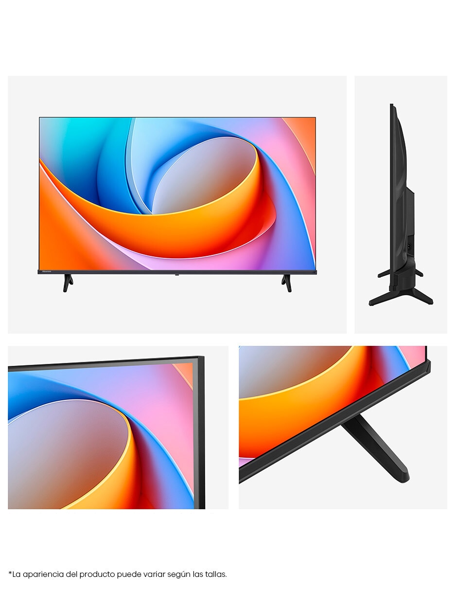 Pantalla LED de 32 pulgadas 4K/UHD 32A4NV con vidaa 10