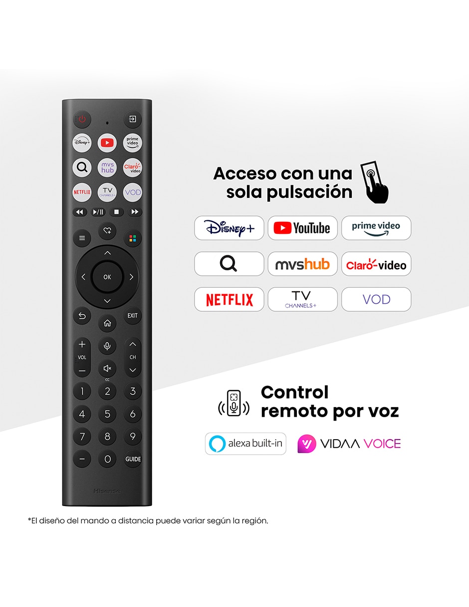 Pantalla Smart TV QLED de 50 pulgadas 4K/UHD 50QD6QV 14