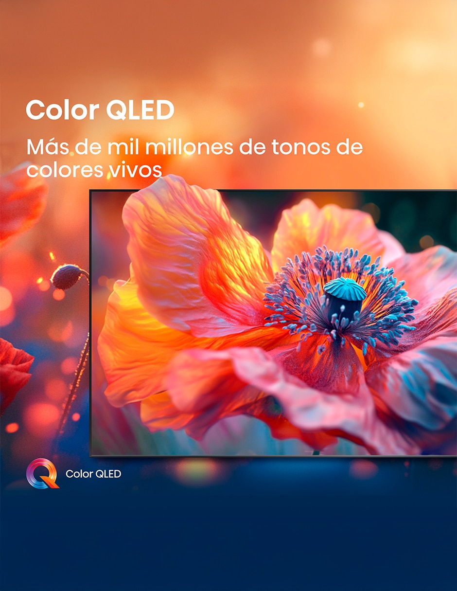 Pantalla QLED de 85 pulgadas 4K/UHD 85QD6QV con Vidaa con AI Smooth Motion 4