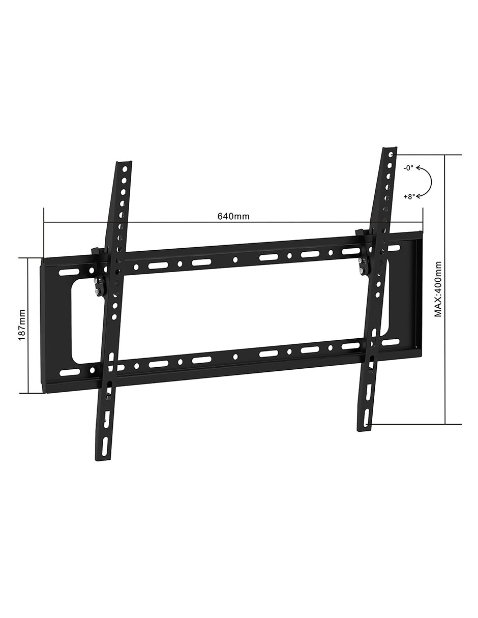 Soporte para pantalla inclinable 26 - 90 pulgadas 5