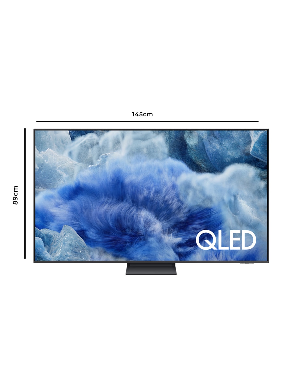 Pantalla QLED 65 pulgadas 4K QN65Q8FAAFXZX con tizen con AI UPSCALING 3